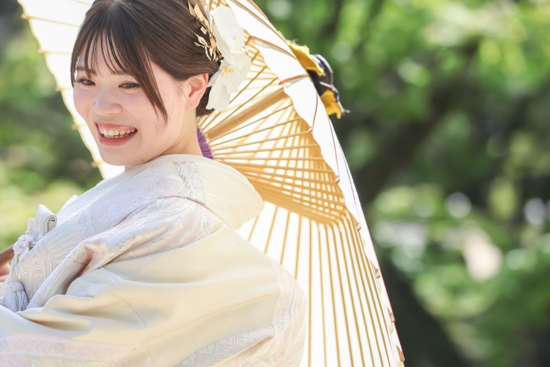 花嫁ソロショット