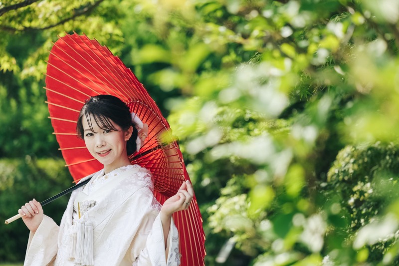 新婦ソロショット②