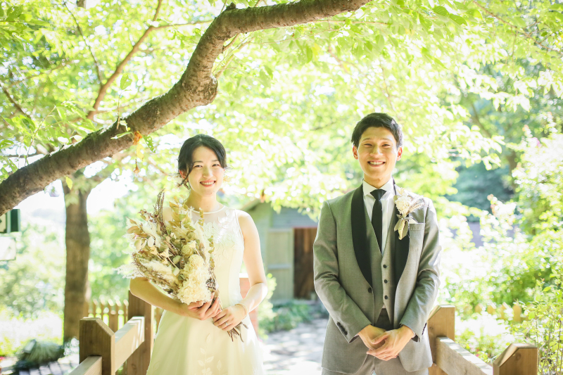 緑に包まれたナチュラルフォト♪