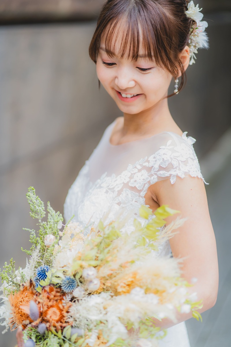 新婦ソロショット