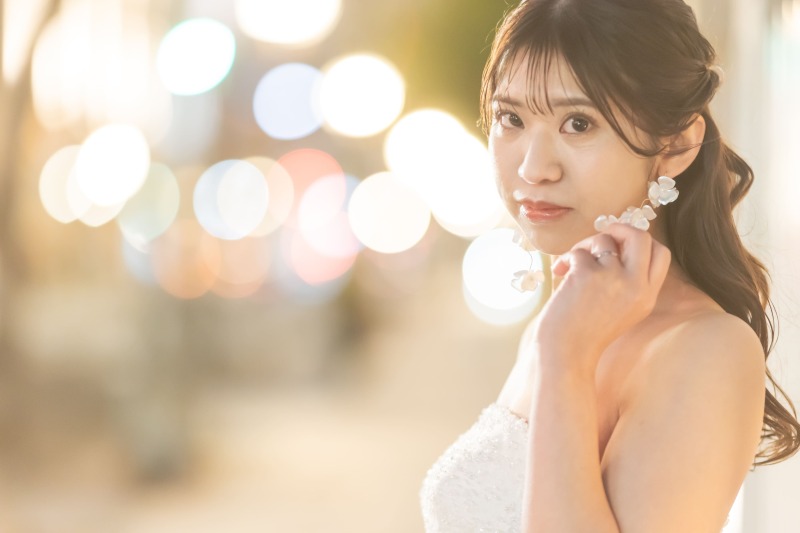 花嫁ソロショット♪