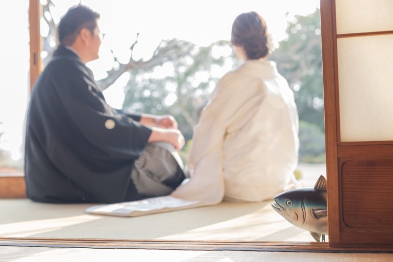 忍び寄る、、、お魚!?