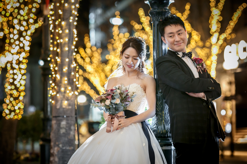 冬季だけライトアップされる神戸の街並みナイトフォト