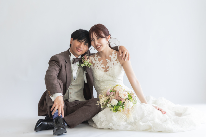 【洋装アトリエ撮影】土日祝追加料なし | 撮影料・ヘアメイク・衣装・ブーケ等全コミ★衣装アップグレード込み★11月30日まで限定
