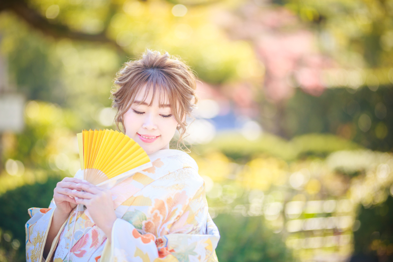 【土日撮影プラン】*和装*全データ付*相楽園撮影プラン