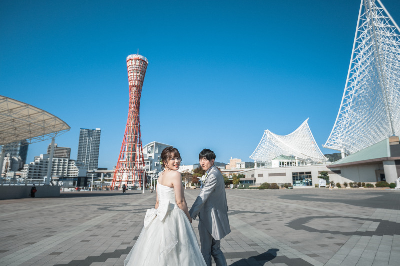 【ペットプラン】全データ付*157,000円 神戸メリケンパークorハーバーランドロケ撮影プラン