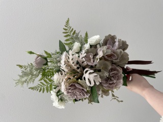 ブーケ　薔薇とカーネーション