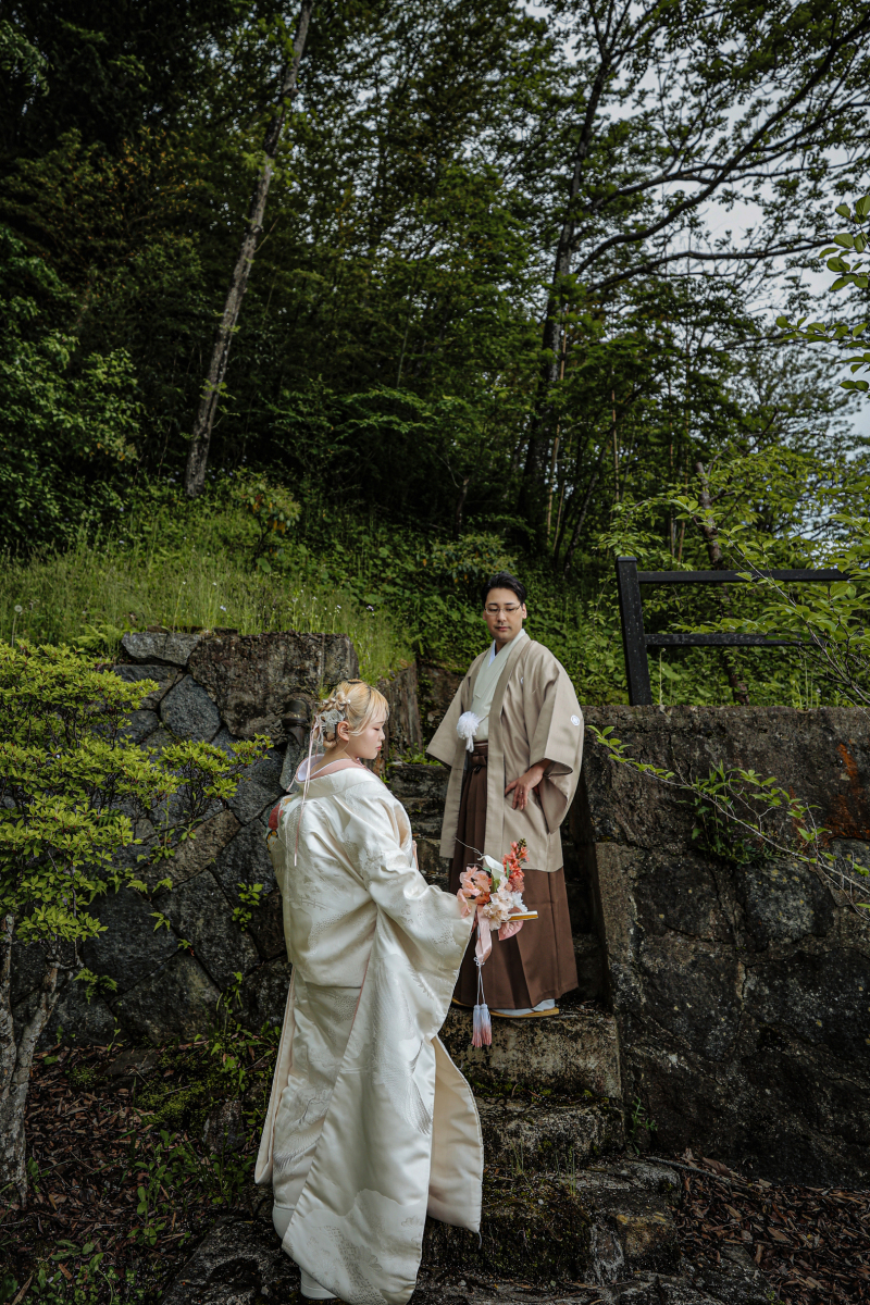 緑にとける誓い