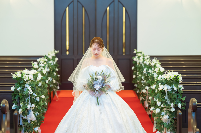 花嫁ソロショット