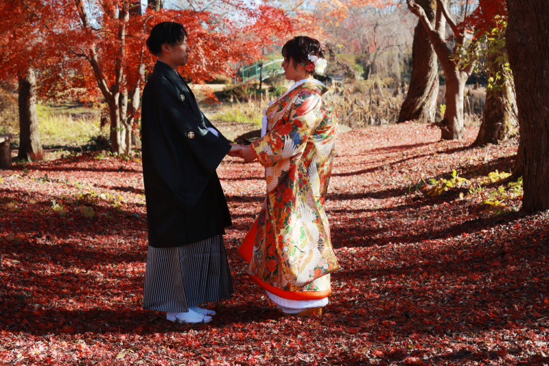 紅葉の小道