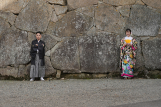 和装ロケーションとスタジオで洋装プラン