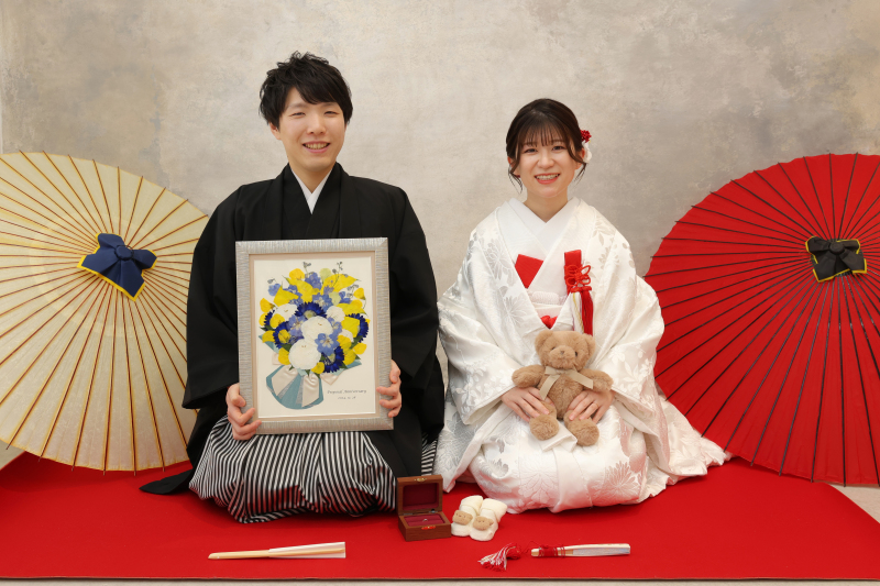 小物を全て集合させて