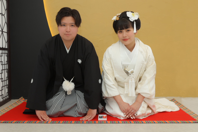 お座りショット