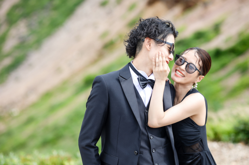 歴史ある教会と大自然と