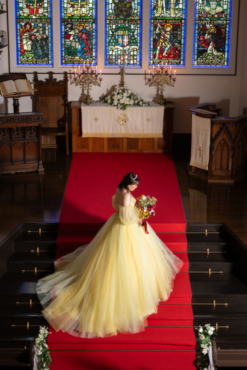 新婦様のソロショット
