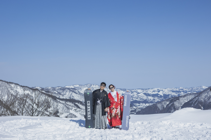 雪山に誓う