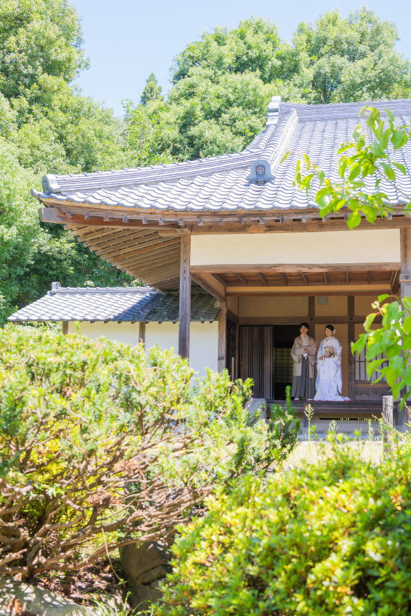 緑あふれる邸で