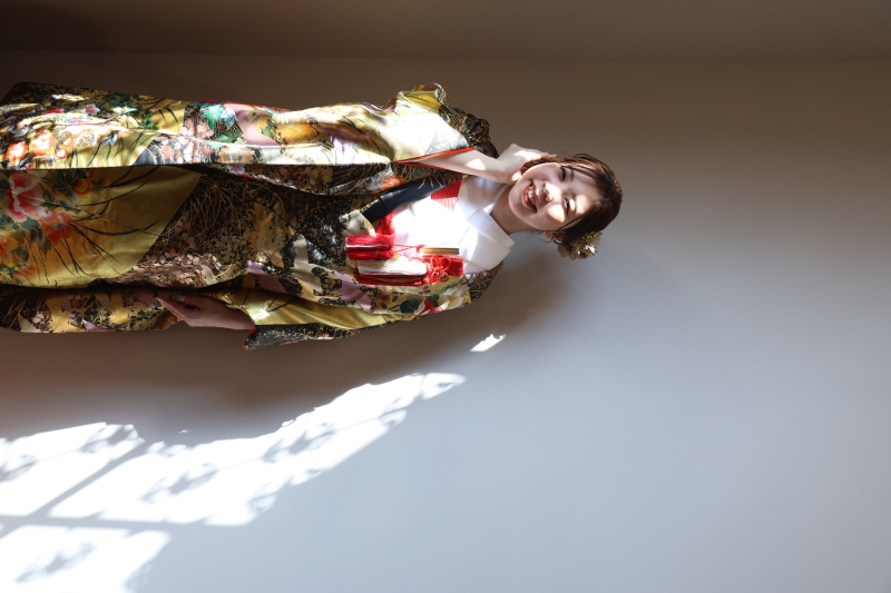 自然光の影とともに