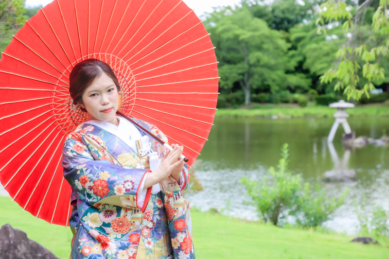 新婦様のソロショット