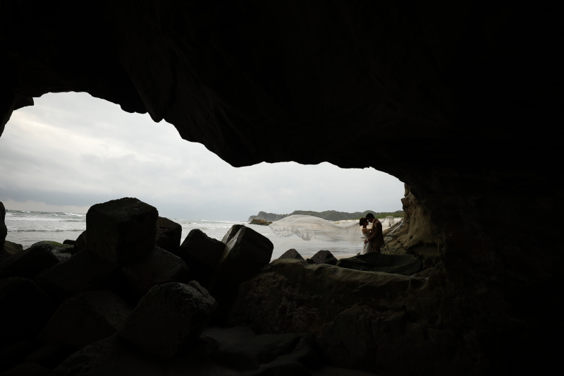 スタジオ振袖ドレス　ロケ白ドレス