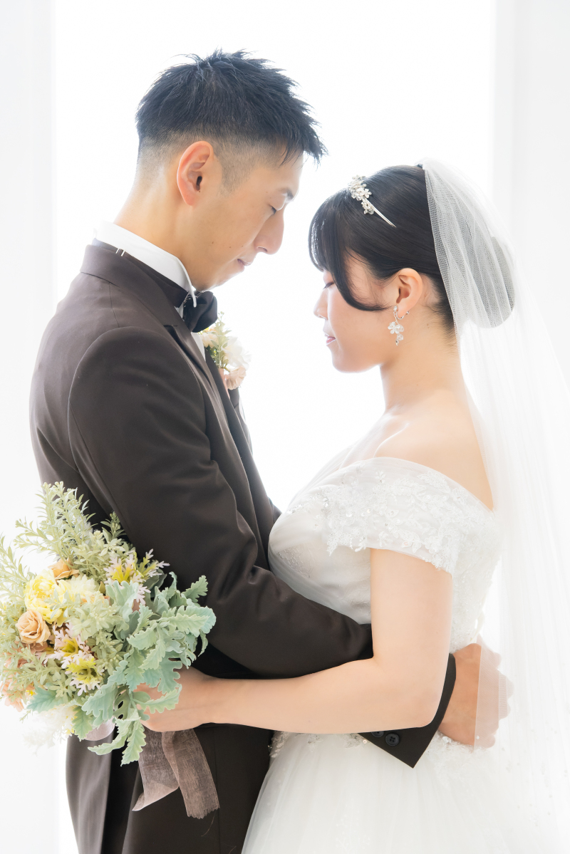 寄り添うあうお二人