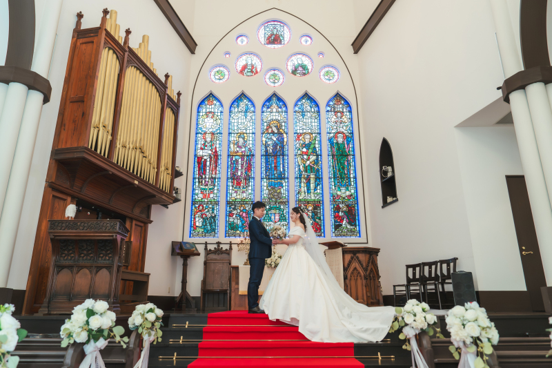 祝福のステンドグラス