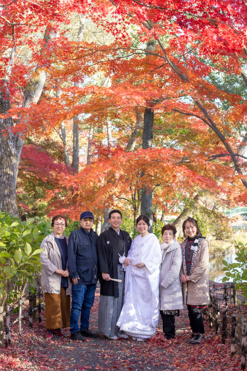 家族との絆、和やかな一枚