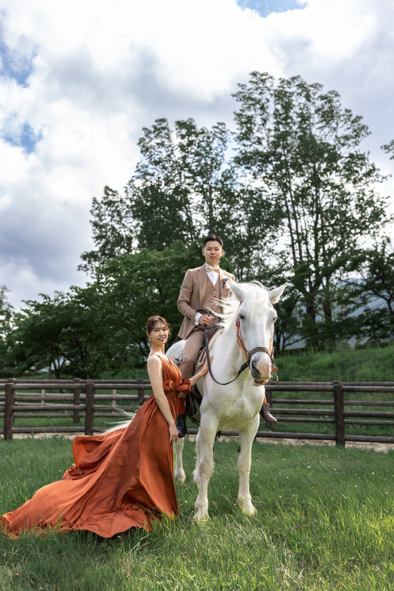 白馬に乗った王子様。