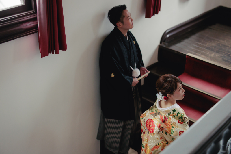 和と洋が織りなす祝福の一瞬