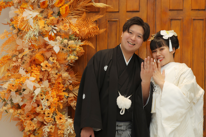 結婚しました
