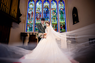 ウェディング和洋　教会撮影