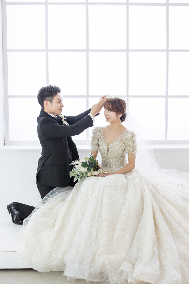 まるで映画のワンシーン!王道ウエディング