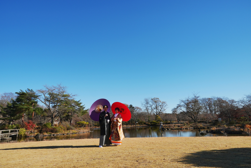 青空のしたで