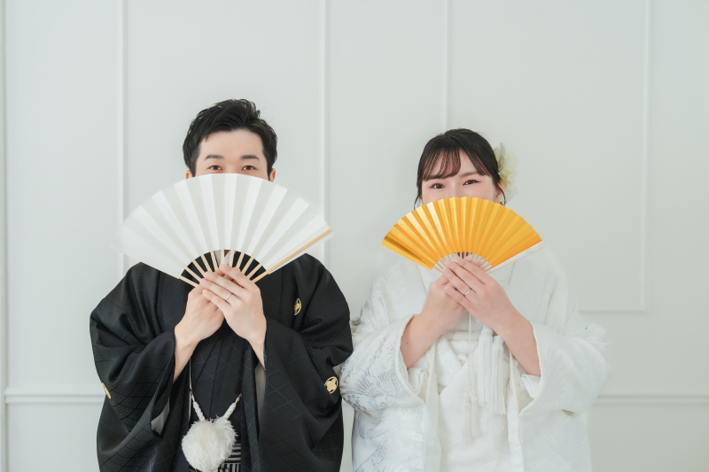 スタジオ和装1着 洋装1着