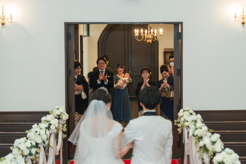 親族に見守られて