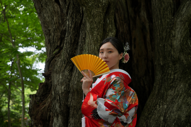 新婦様ソロショット