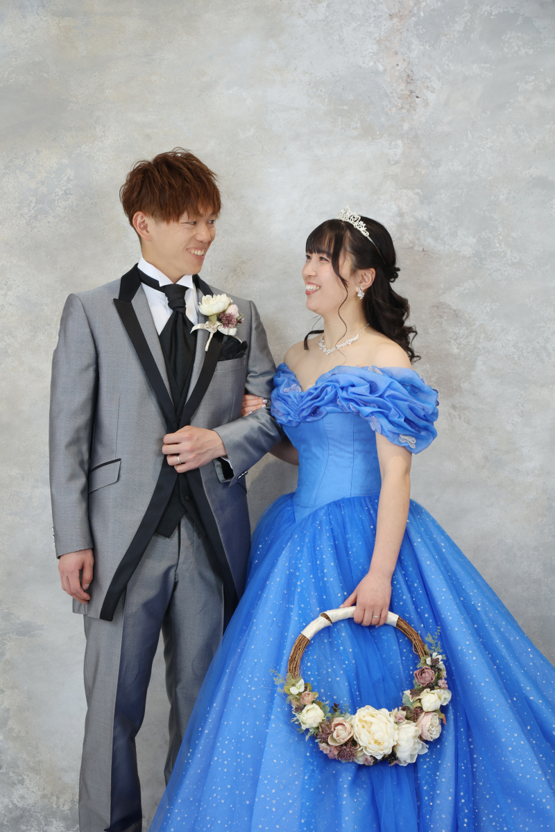 カラードレスに衣装チェンジ