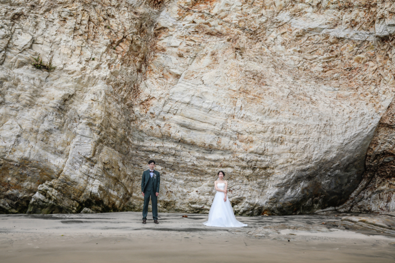 ウエディングフォトスタジオReiMei+_海で撮影できる