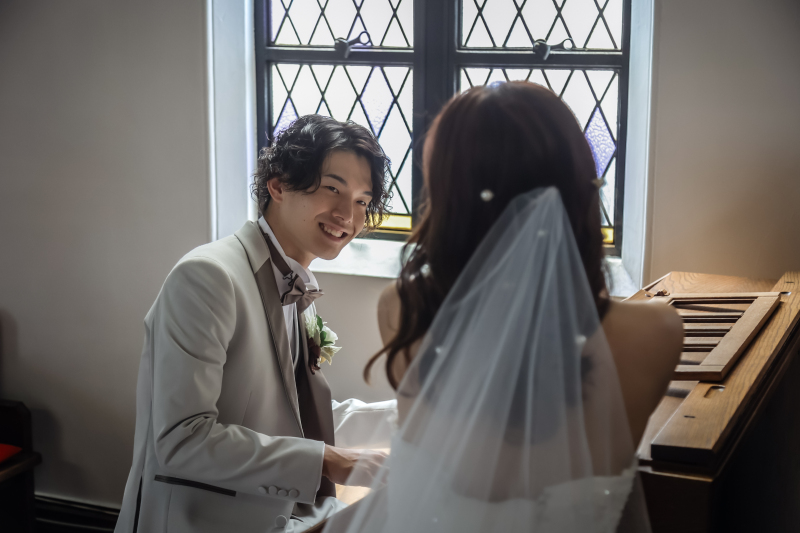 ステンドグラスやピアノを活かした写真を撮りたい方