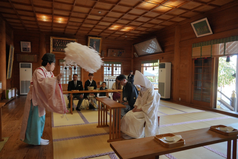 ウエディングフォトスタジオReiMei＋_神社・寺院で撮影できる