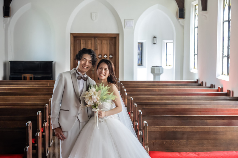 ウエディングフォトスタジオReiMei＋_チャペルで撮影できる