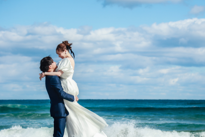 ウエディングフォトスタジオReiMei+_海で撮影できる