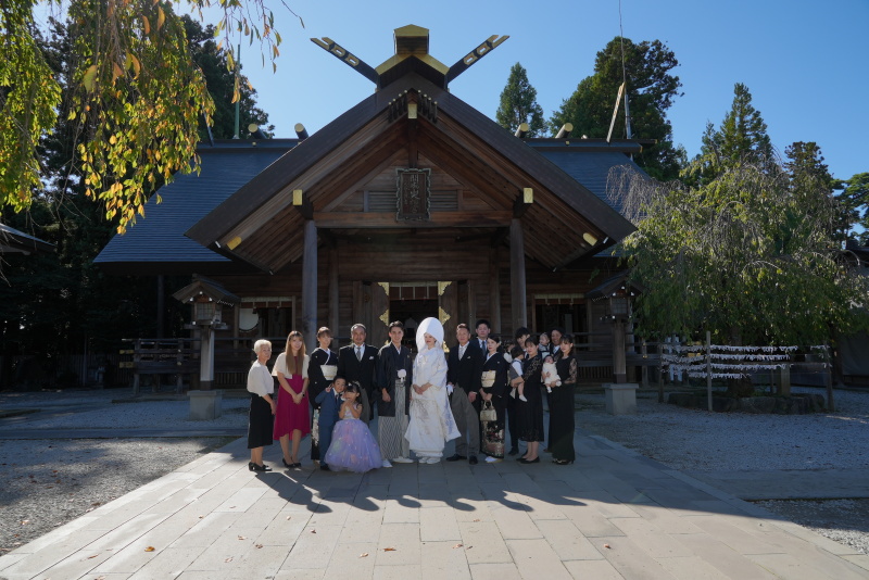 ウエディングフォトスタジオReiMei＋_神社・寺院で撮影できる