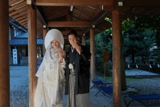 ウエディングフォトスタジオReiMei＋_神前式ウェディングムービー　開成山大神宮