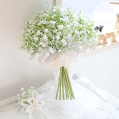 生花ブーケ、生花ブートニア、生花ヘッドパーツ
