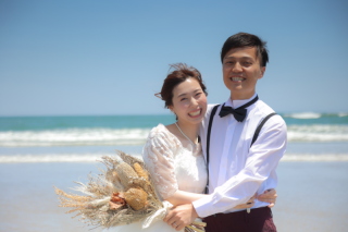 花嫁様ヘアチェンジ