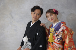 新郎様ヘアメイク