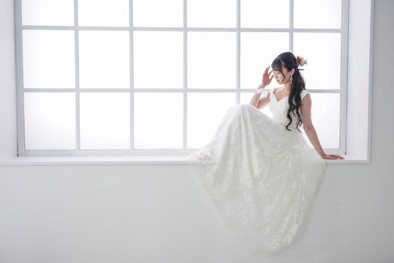 ウエディングフォトスタジオReiMei+_ウエディングドレスが豊富