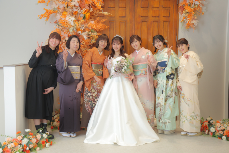 ご家族のお衣装レンタルも可能