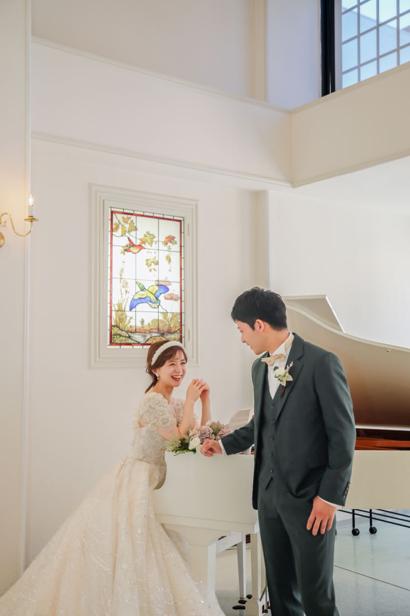 ウエディングフォトスタジオReiMei＋_チャペルで撮影できる